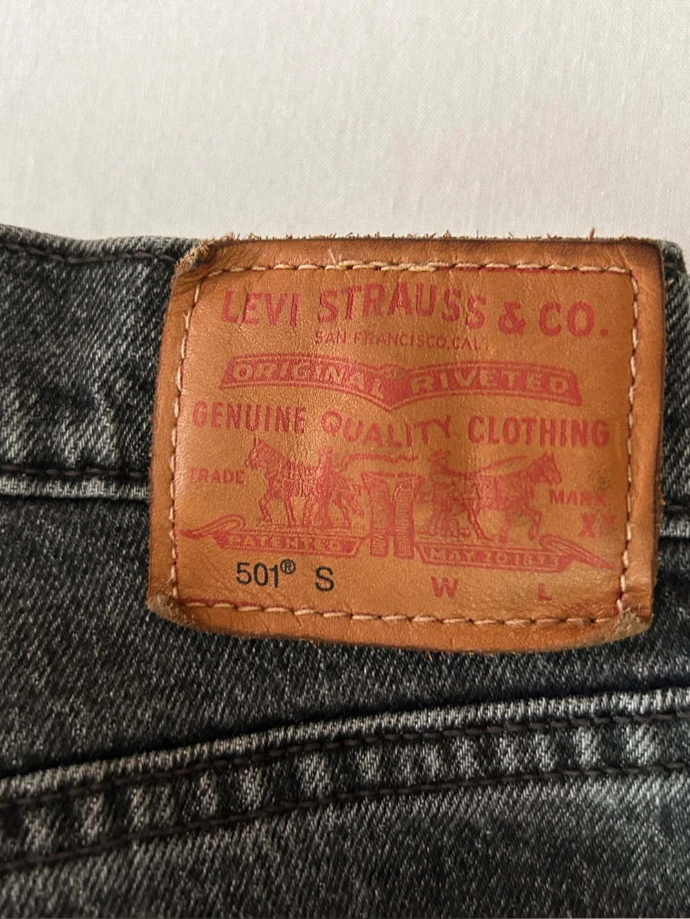 Levi's Men's Slim Jeans in Washed Black